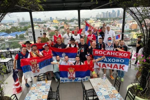 UŽIVO - Krenula zabava u Manili, Srbi se okupili na "krovu"